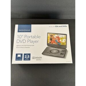 Insignia 10" Inch Portable DVD Player NS-P10DVD20 , BRAND NEW